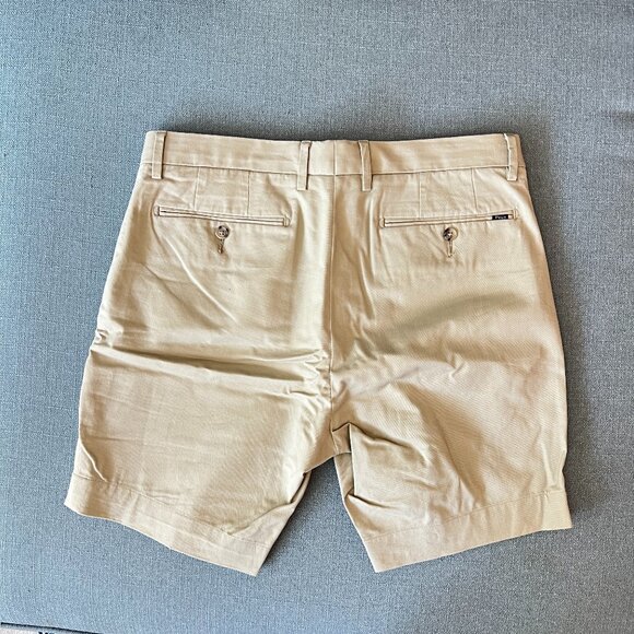 Polo Ralph Lauren Stretch Slim Fit Shorts - 32, Tan - Picture 2 of 3